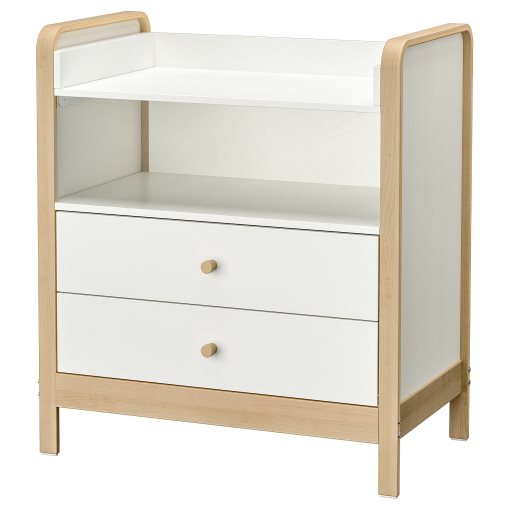 ALSKVARD, changing table/chest of drawers, 804.666.79