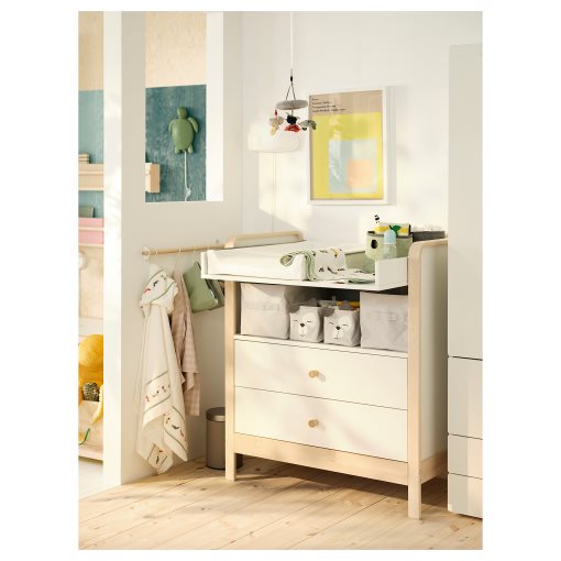 ALSKVARD, changing table/chest of drawers, 804.666.79