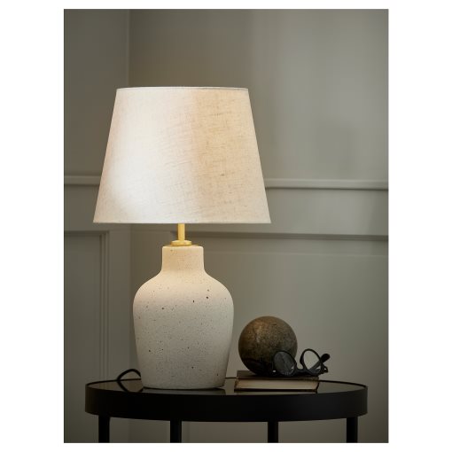 BLIDVÄDER, table lamp/ceramic, 50 cm, 805.012.58