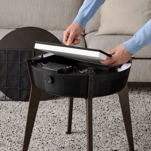STARKVIND, table with air purifier, 805.019.51