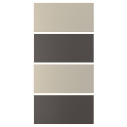 MEHAMN, 4 panels for sliding door frame, 100x201 cm, 805.109.03