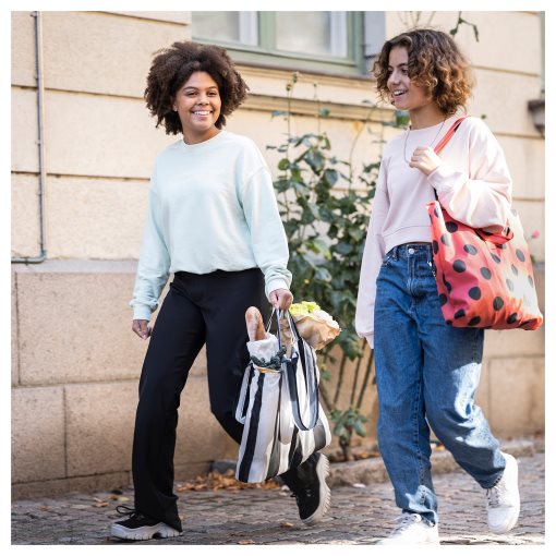 SKYNKE, τσάντα μεταφοράς/ριγέ, 45x36 cm, 805.176.74