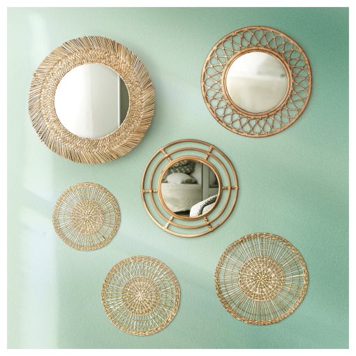 VRIGSTAD, καθρέφτης/χειροποίητο, 63 cm, 805.184.66