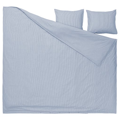 BERGPALM, παπλωματοθήκη και 2 μαξιλαροθήκες, 240x220/50x60 cm, 805.226.23