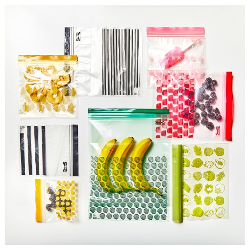 ISTAD, resealable bag/patterned, 50 pack, 805.256.74