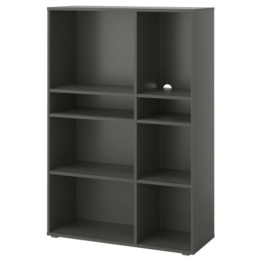 VIHALS, shelving unit with 6 shelves, 95x37x140 cm, 805.429.18
