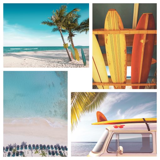 BILD, poster/faded surf/4 pack, 30x40 cm, 805.685.12