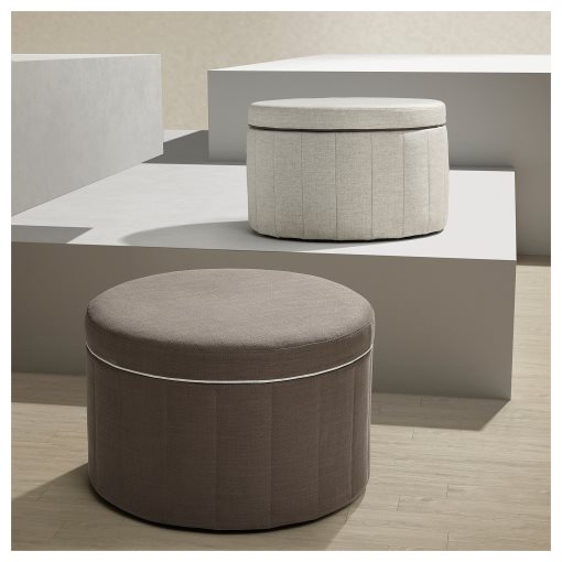 SIDSJÖ, pouffe with storage, 805.702.42
