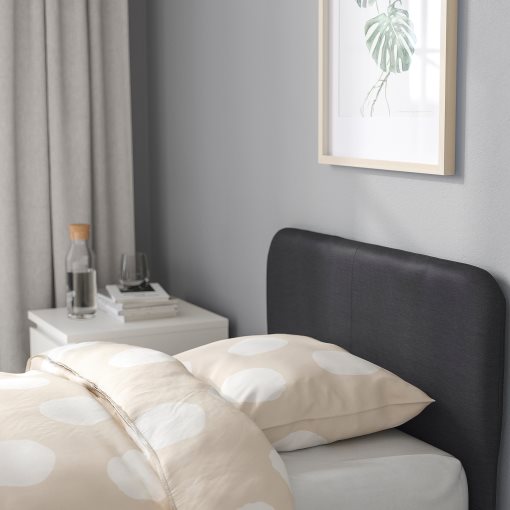 SLATTUM, upholstered bed frame, 90x200 cm, 805.712.51