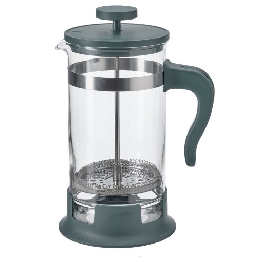 UPPHETTA, coffee/tea maker/glass/stainless steel, 1 l, 805.714.73