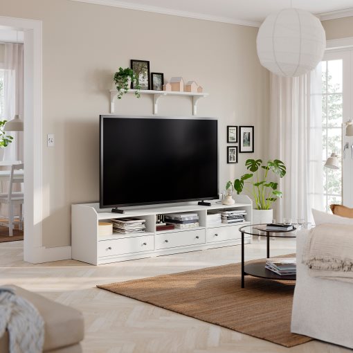 HAUGA, TV bench, 206x46x54 cm, 805.933.85