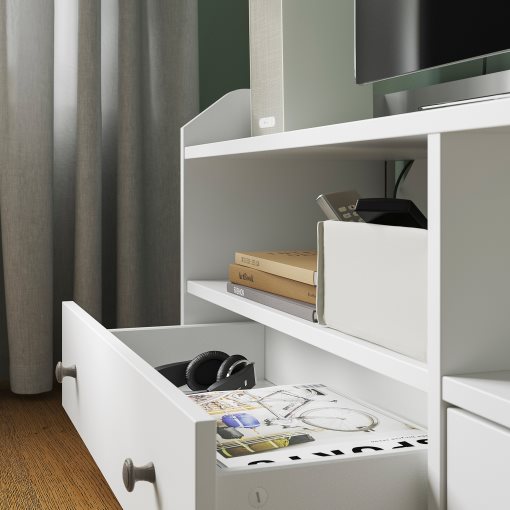 HAUGA, TV bench, 206x46x54 cm, 805.933.85