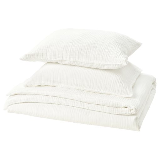SCHERSMIN, duvet cover and 2 pillowcases, 240x220/50x60 cm, 805.997.35