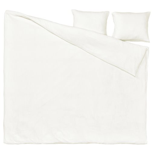 SCHERSMIN, duvet cover and 2 pillowcases, 240x220/50x60 cm, 805.997.35