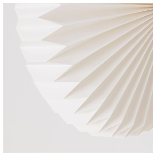 STRÅLA, pendant lamp shade/origami, 42 cm, 806.005.26