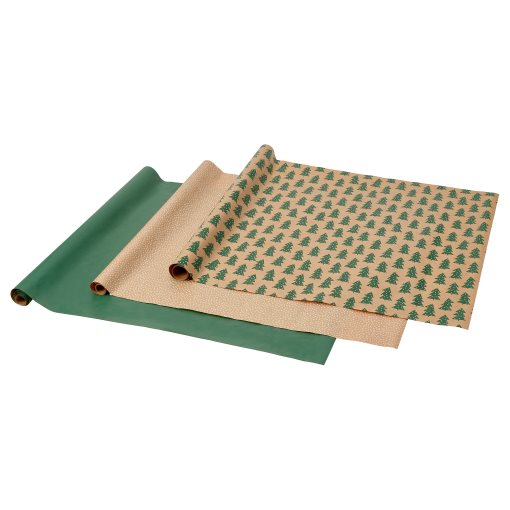 VINTERFINT, gift wrap roll/3 pack, 3x0.7 m/2.10 m², 806.029.69