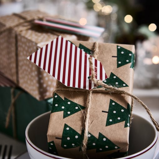 VINTERFINT, gift wrap roll/3 pack, 3x0.7 m/2.10 m², 806.029.69