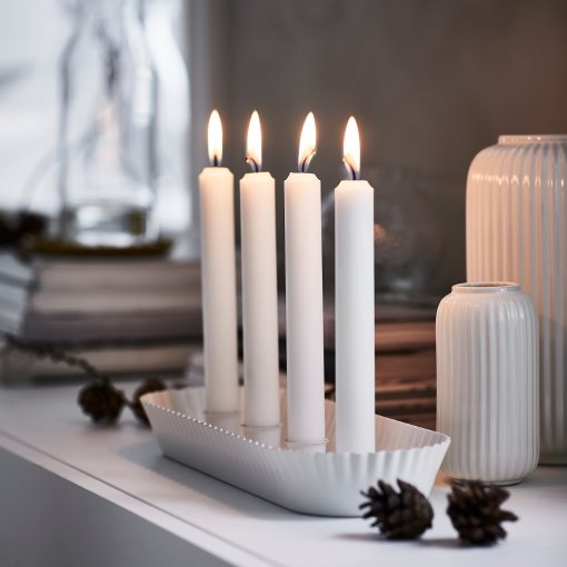 VINTERFINT, candlestick for 4 candles, 4 cm, 806.038.60