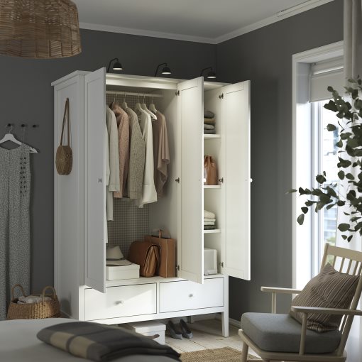 GULLABERG, wardrobe, 128x64x201 cm, 806.099.04
