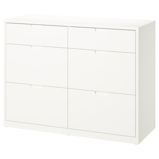 TONSTAD, chest of 6 drawers, 120x47x90 cm, 806.146.27