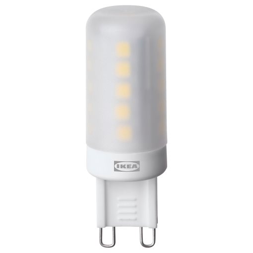 SOLHETTA, λαμπτήρας LED G9 470 lumen, ρυθμιζόμενης έντασης, 806.226.51