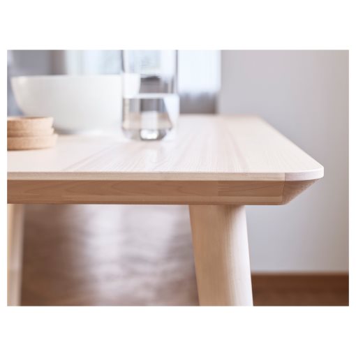 LISABO/LISABO, table and 4 chairs, 140x78 cm, 893.855.32