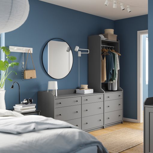 HAUGA, σύνθεση αποθήκευσης, 208X199 cm, 893.882.29