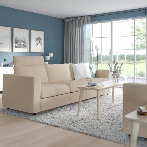 VIMLE, 3-seat sofa with headrest, 893.990.39