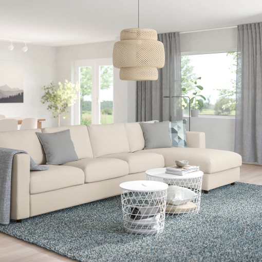 VIMLE, 4-seat sofa with chaise longue, 893.994.83