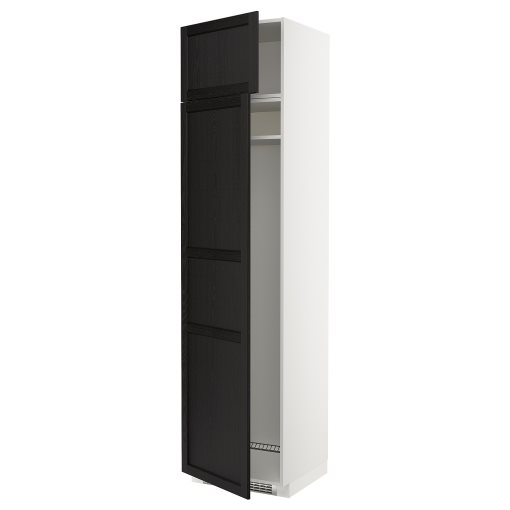 METOD, high cabinet for fridge or freezer with 2 drawers, 60x60x240 cm, 894.637.42