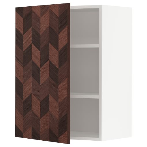 METOD, wall cabinet with shelves, 60x80 cm, 894.660.24