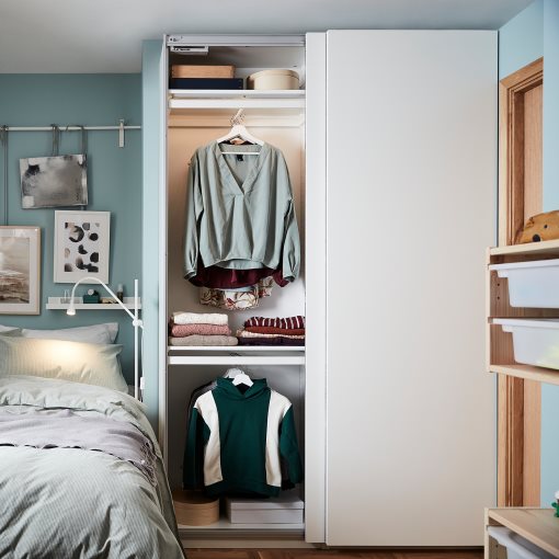 PAX, 2 wardrobe frames, 200x35x201 cm, 894.947.53