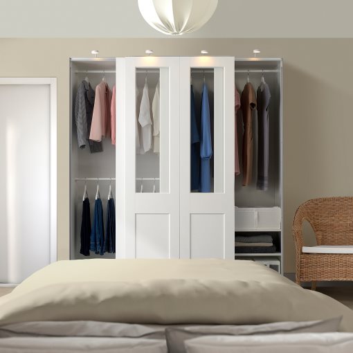 PAX/GRIMO, wardrobe combination, 200x66x201 cm, 895.028.47