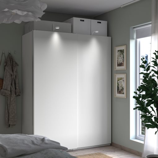 PAX/HASVIK, wardrobe combination, 150x66x201 cm, 895.031.68
