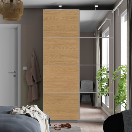 PAX, ντουλάπα με συρόμενες πόρτες, 150x66x236 cm, 896.088.58