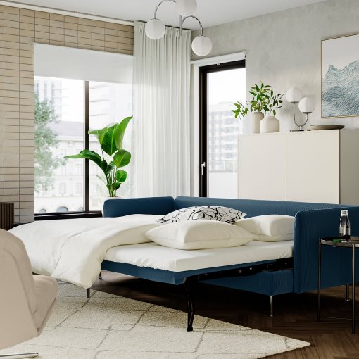 SÖDERHAMN, 3-seat sofa-bed with armrests, 896.213.84