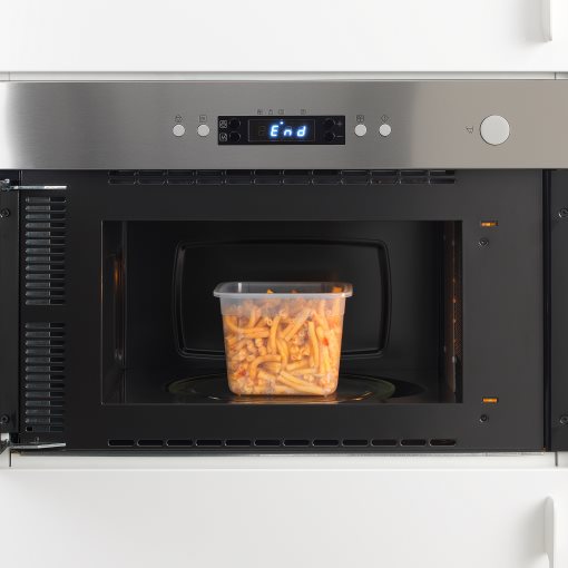 IKEA 365+, δοχείο αποθήκευσης τροφίμων τετράγωνο/πλαστικό, 1.4 l, 903.591.79