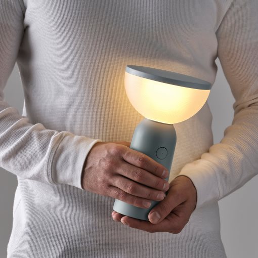 BETTORP, mobile lamp with built-in LED light source and wireless charging dimmable, 904.303.69