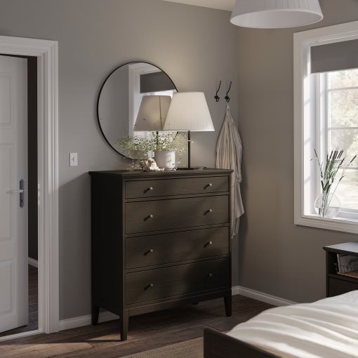 IDANÄS, chest of 4 drawers, 104x118 cm, 904.587.68