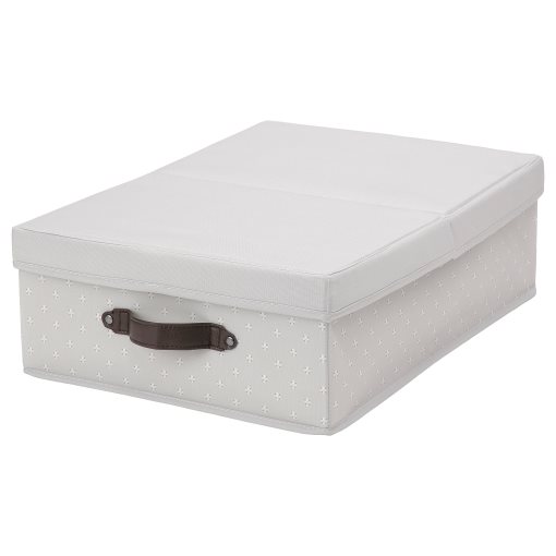 BLADDRARE, box with lid, 35x50x15 cm, 904.743.96