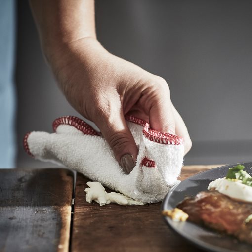 HILDEGUN, πανί για τα πιάτα, 25x25 cm, 904.840.36