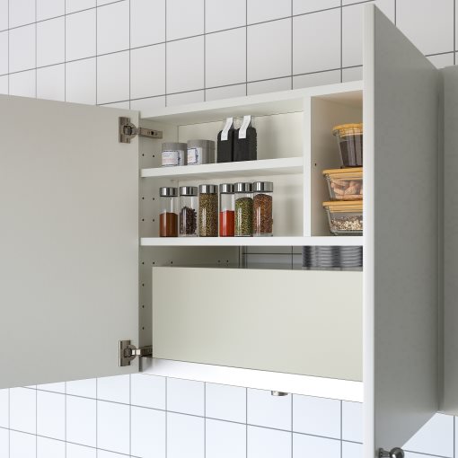 METOD, wall cabinet frame for built in extractor hood, 80x37x60 cm, 905.476.42