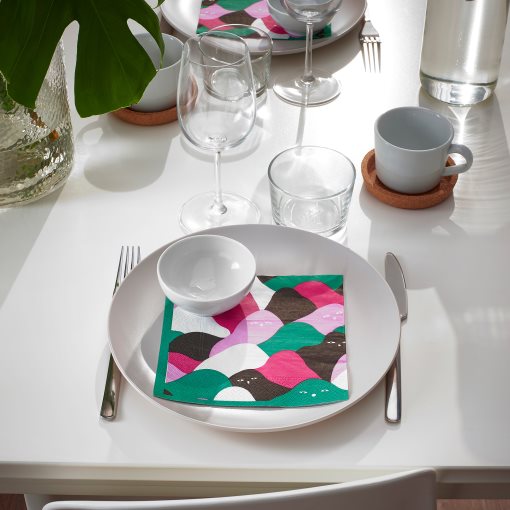 PALPFJÄRIL, paper napkin patterned/30 pack, 170g, 905.535.72