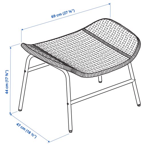 FRYKSAS, footstool, 905.740.94