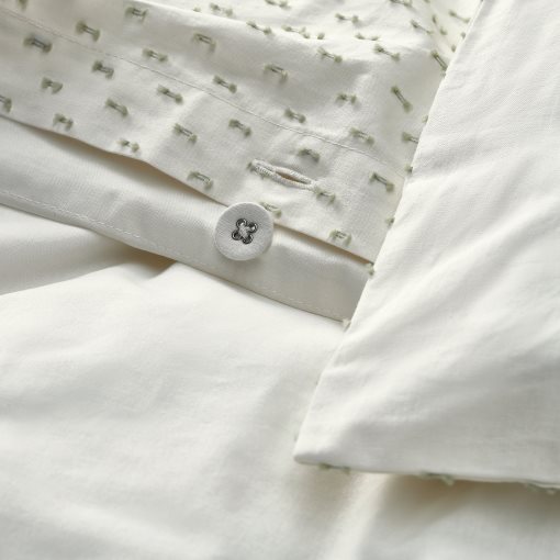 BANDKNIPPE, duvet cover and 2 pillowcases, 240x220/50x60 cm, 906.216.13