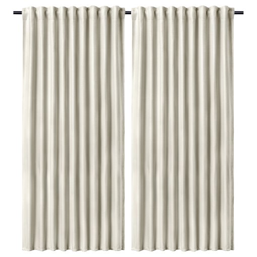 ANNAKAJSA, room darkening curtains with heading tape/1 pair, 145x280 cm, 906.408.95