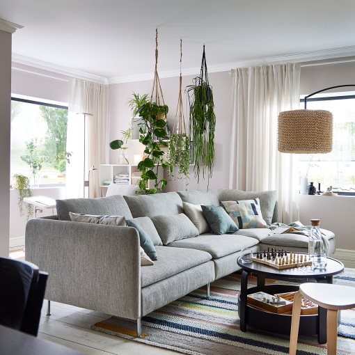 SÖDERHAMN, 4-seat sofa with chaise longue, 993.058.27