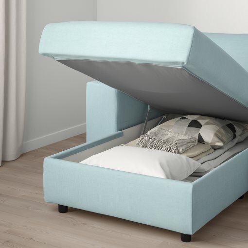 VIMLE, chaise longue with wide armrests, 994.091.51