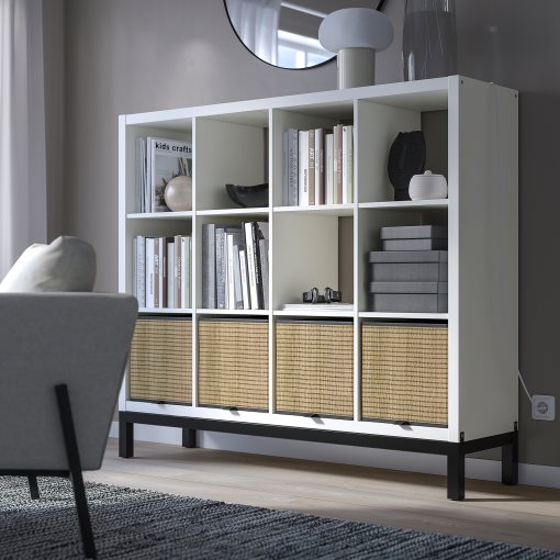 KALLAX, ραφιέρα με βάση, 147x129 cm, 994.426.93