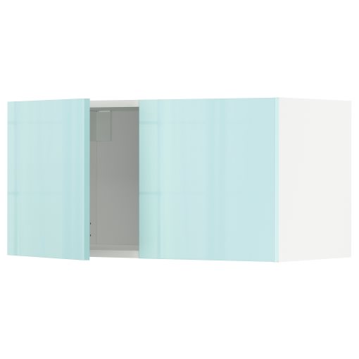 METOD, wall cabinet with 2 doors, 80x40 cm, 994.570.38